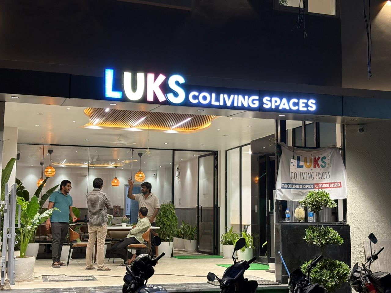 LUKS Co Living interior lounge